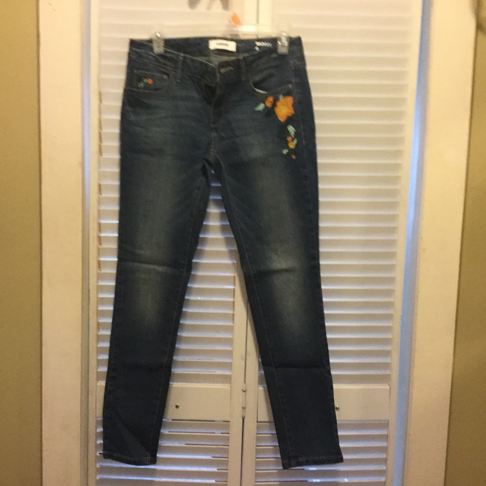 Embroidered jeans